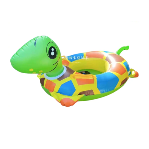 Flotador en forma de tortuga