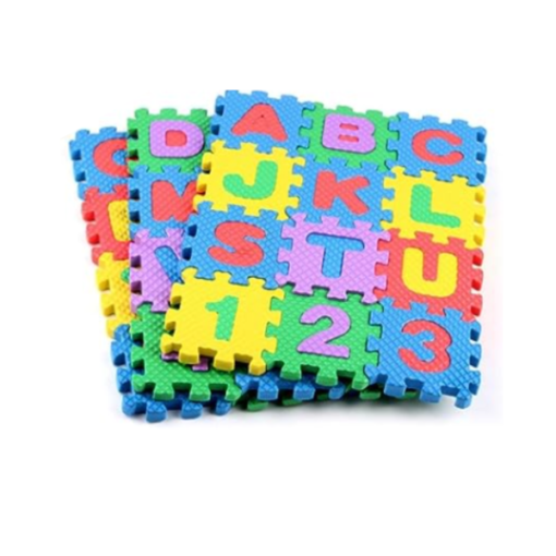 Foamy letras y num