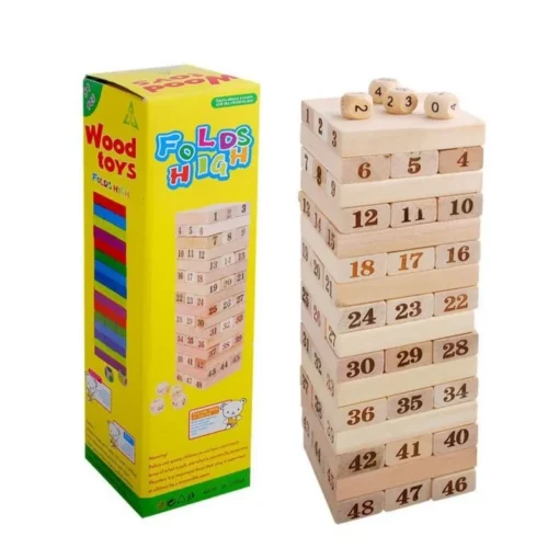 Jenga natural 17cm