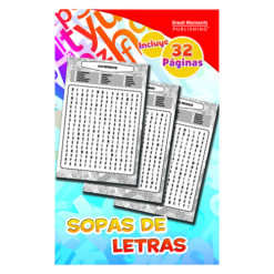 Libro sopa de letras mini 32pag Greath Moments