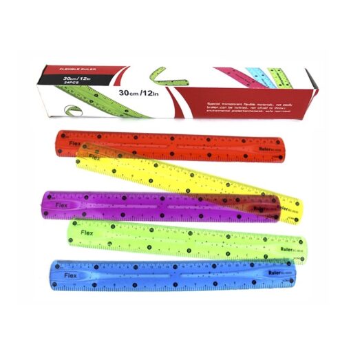 Reglas flexibles 24pz 30cm