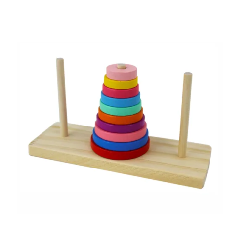 Juego didactico de madera