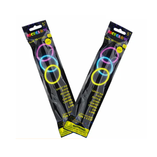 Pulseras de neon 3pz