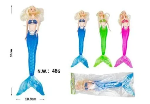 Sirena en bolsa