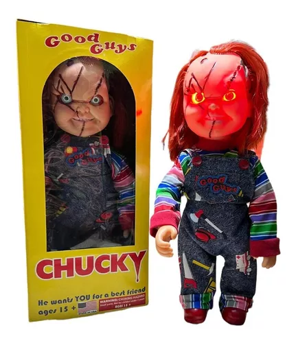 Muñeco Chucky con luz y sonido